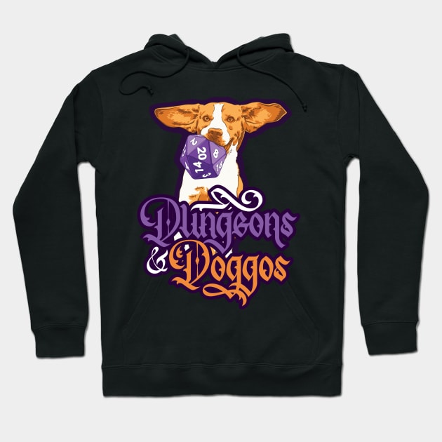 Dungeons and Doggos Hoodie by polliadesign